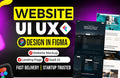 Custom Website ( Designed w. Figma )