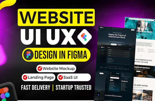 Custom Website ( Designed w. Figma )